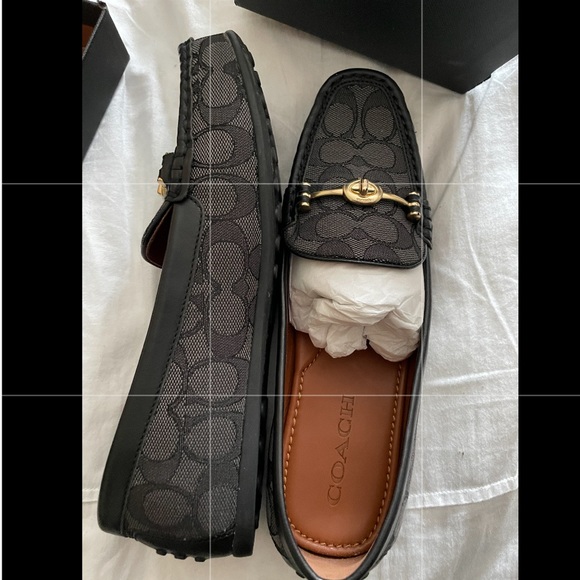 Coach Shoes - Coach Black CC driver shoes size 9